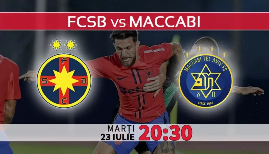 FCSB - Maccabi Ponturi Pariuri Champions League 23 Iulie 2024