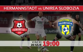 Hermannstadt vs Unirea Slobozia Ponturi Superliga 26 Iulie 2024