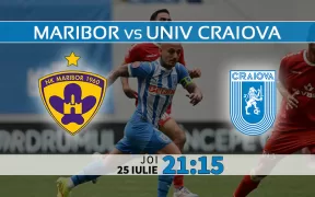 Maribor vs Universitatea Craiova Ponturi Conference League 25 Iulie 2024