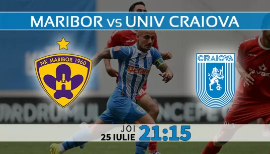 Maribor vs Universitatea Craiova Ponturi Conference League 25 Iulie 2024