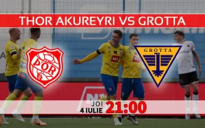 Thor Akureyri vs Grotta meci din Islanda