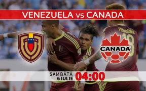 Venezuela vs Canada sferturi de finala Copa America