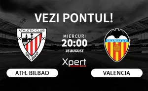 Athletic Bilbao vs Valencia Ponturi LaLiga 28 August 2024