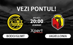 Bodo/Glimt vs Jagiellonia Ponturi Champions League 13 August 2024