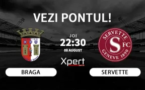 Braga vs Servette Ponturi Europa League 08-08-24