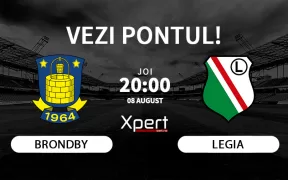 Brondby vs Legia Ponturi Conference League 08-08-24