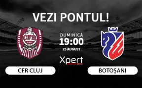 CFR Cluj vs Botosani Ponturi Superliga 25 August 2024