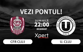 CFR Cluj vs U Cluj Ponturi Superliga 04 August 2024