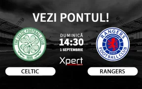 Celtic vs Rangers Ponturi Scotia 1 Septembrie 2024