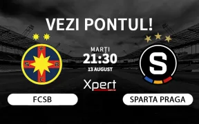 FCSB vs Sparta Praga Ponturi Champions League 13 August 2024