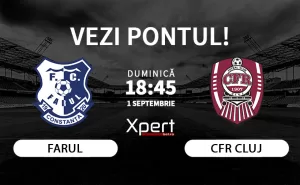 Farul vs CFR Cluj Ponturi Superliga 01 Septembrie 2024
