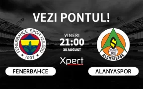 Fenerbahce vs Alanyaspor Ponturi Turcia 30 August 2024