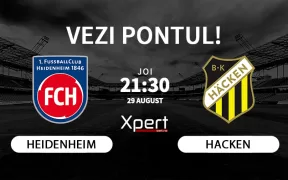 Heidenheim vs Hacken Ponturi Conference League 29-08-24