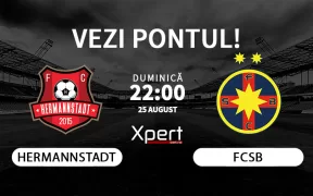 Hermannstadt vs FCSB Ponturi Superliga 25 August 2024