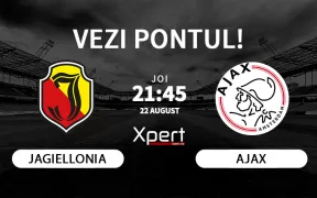 Jagiellonia vs Ajax Ponturi Europa League 22 August 2024