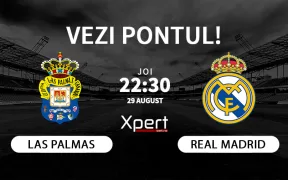 Las Palmas vs Real Madrid Ponturi La Liga 29 August 2024