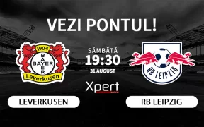 Leverkusen vs RB Leipzig Ponturi Bundesliga 31-08-24