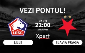 Lille vs Slavia Praga Ponturi Champions League 20 August 2024