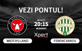 Midtjylland vs Ferencvaros Ponturi Champions League 06-08-24