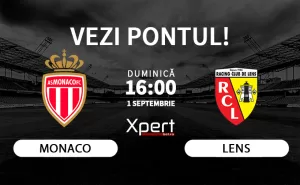 Monaco vs Lens Ponturi Ligue 1 01 Septembrie 2024