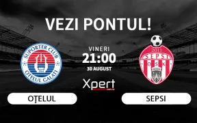Otelul Galati vs Sepsi Ponturi Superliga 30-08-24
