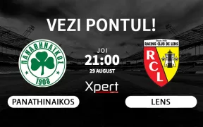 Panathinaikos vs Lens Ponturi Conference League 29-08-24