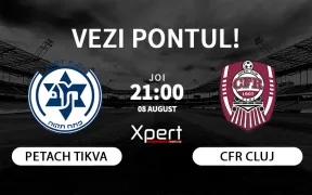 Petach Tikva vs CFR Cluj Ponturi Conference League 08-08-24