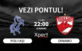 Poli Iasi vs Dinamo Ponturi Superliga 12 August 2024