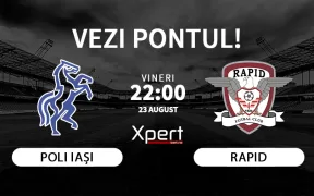 Poli Iasi vs Rapid Ponturi Superliga 23 August 2024