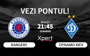 Rangers vs Dynamo Kiev Ponturi Champions League 13 August 2024