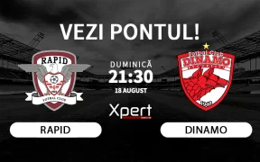 Rapid vs Dinamo Ponturi Superliga 18 August 2024