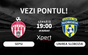 Sepsi vs Unirea Slobozia Ponturi Superliga 24 August 2024