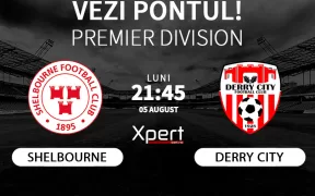 Shelbourne vs Derry City Ponturi Irlanda 05-08-2024