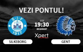 Silkeborg vs Gent Ponturi Conference League 08-08-24