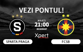 Sparta Praga vs FCSB Ponturi Champions League 06-08-24