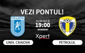 Universitatea Craiova vs Petrolul Ponturi Superliga 04 August 2024