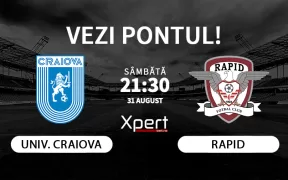 Universitatea Craiova vs Rapid Ponturi Superliga 31-08-24