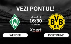 Werder Bremen vs Dortmund Ponturi Bundesliga 31-08-24