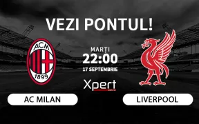 AC Milan vs Liverpool Ponturi Champions League 17.09.24