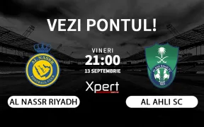Al Nassr vs Al Ahli Ponturi Arabia Saudita 13.09.24