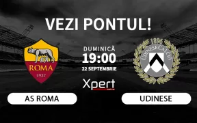 AS Roma vs Udinese Ponturi Serie A 22.09.24
