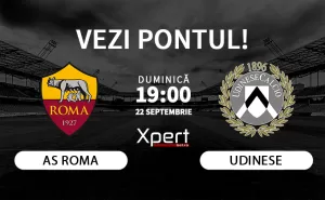 AS Roma vs Udinese Ponturi Serie A 22.09.24