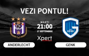 Anderlecht vs Genk Ponturi Belgia 17.09.24