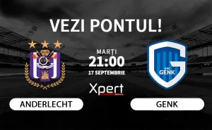Anderlecht vs Genk Ponturi Belgia 17.09.24