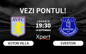 Aston Villa vs Everton Ponturi Premier League 14.09.24