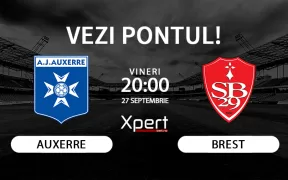 Auxerre vs Brest Ponturi Ligue 1 27.09.24
