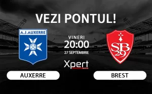 Auxerre vs Brest Ponturi Ligue 1 27.09.24