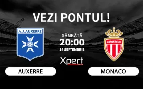 Auxerre vs Monaco Ponturi Ligue 1 14.09.24