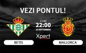 Betis vs Mallorca Ponturi LaLiga 23.09.24