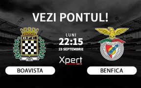 Boavista vs Benfica Ponturi Portugalia 23.09.24
